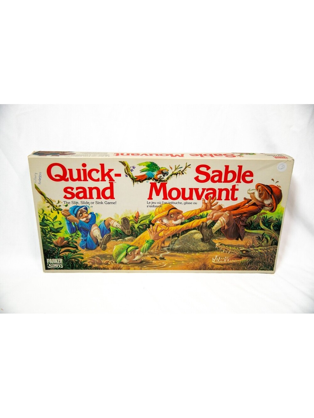 RARE Vintage 1989 QUICKSAND Board Game 100% COMPLETE In Great Condition!